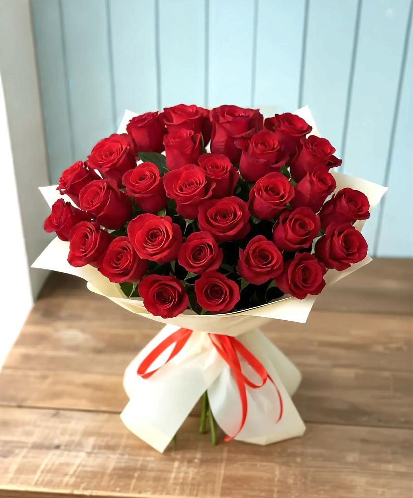 Букет 29 Красных роз в Гряды