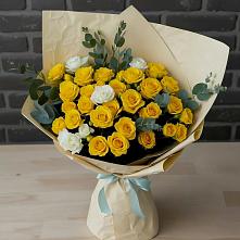 Букет цветов из:  Розы в Гряды