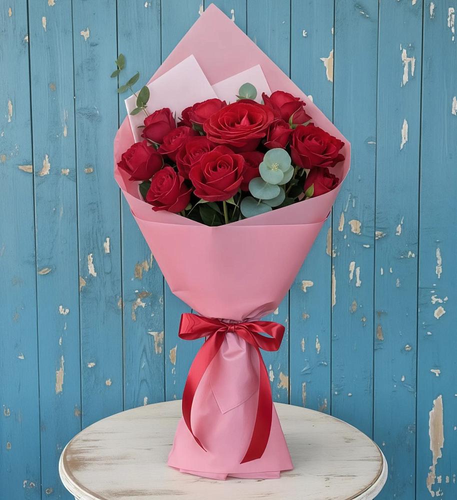 Букет цветов из: Розы в Гряды