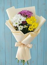 Букет цветов из:  Хризантемы в Гряды