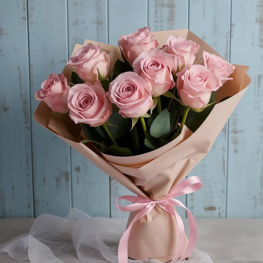 Букет цветов из: Розы в Гряды