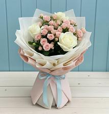 Букет цветов из:  Розы в Гряды