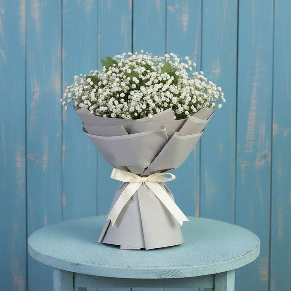 Букет цветов из: Гипсофила в Гряды