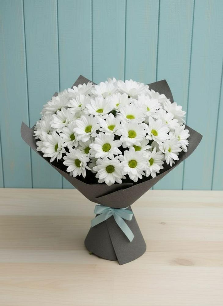 Букет цветов из: Хризантемы в Гряды