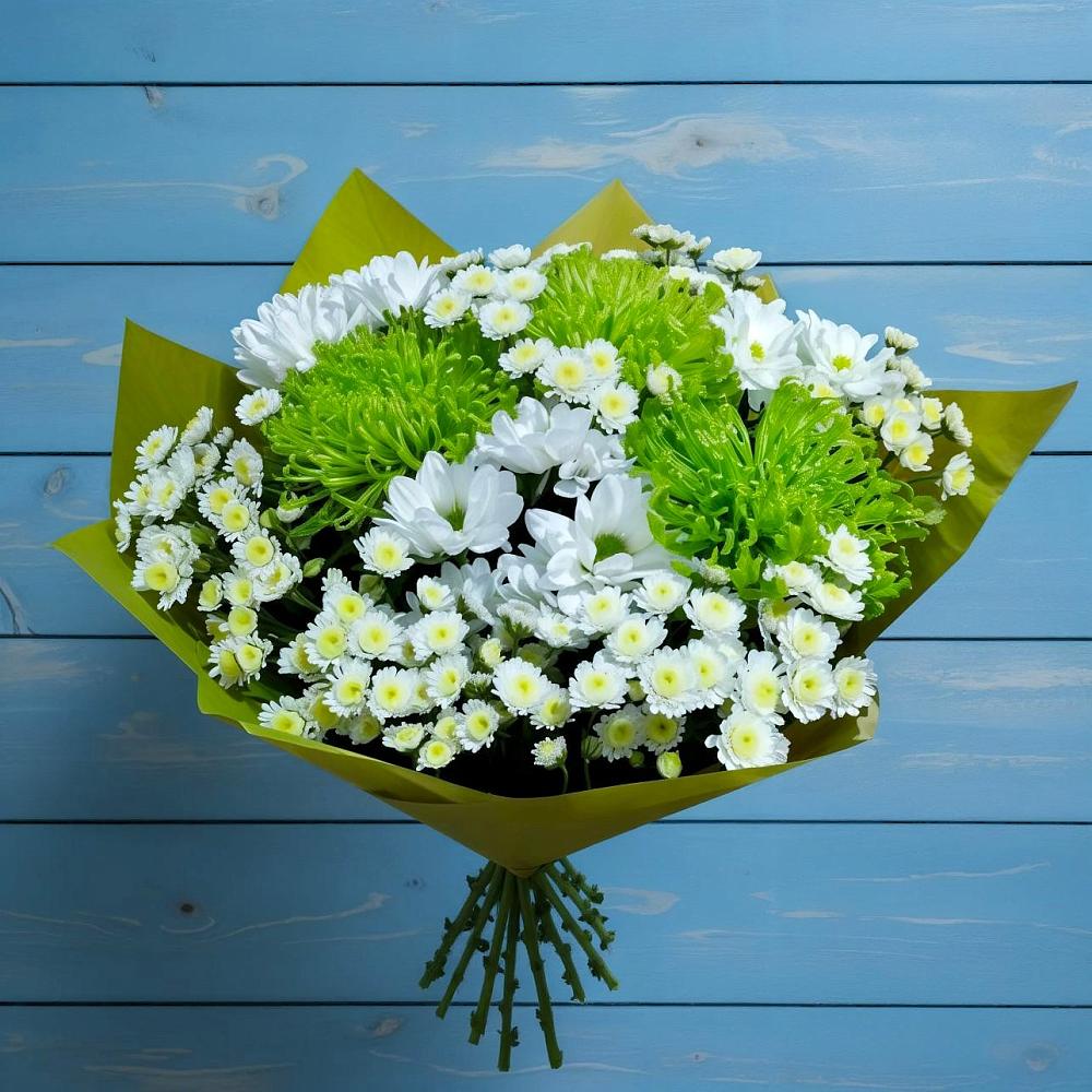 Букет цветов из: Хризантемы в Гряды