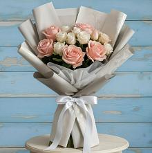Букет цветов из:  Розы #REPLACE_PRED# Гряды