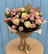 Букет цветов из:  Розы в Гряды