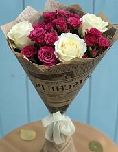 Букет цветов из:  Розы в Гряды