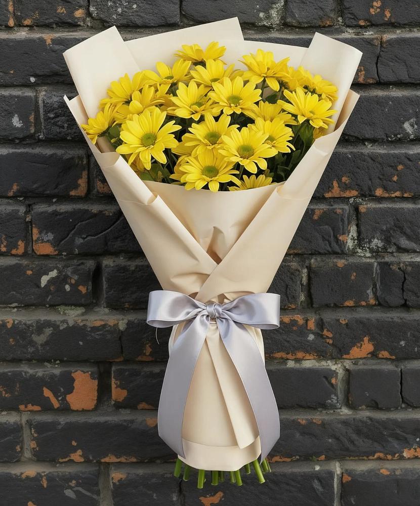 Букет цветов из: Хризантемы в Гряды