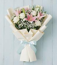 Букет цветов из:  Лилии в Гряды